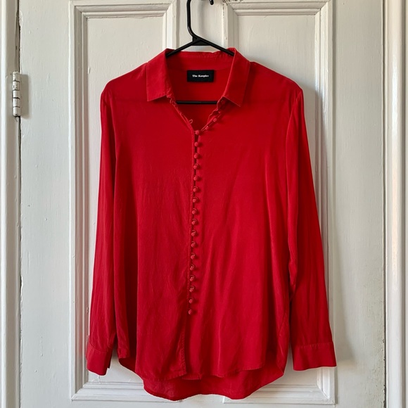 The Kooples Tops - The kooples red blouse